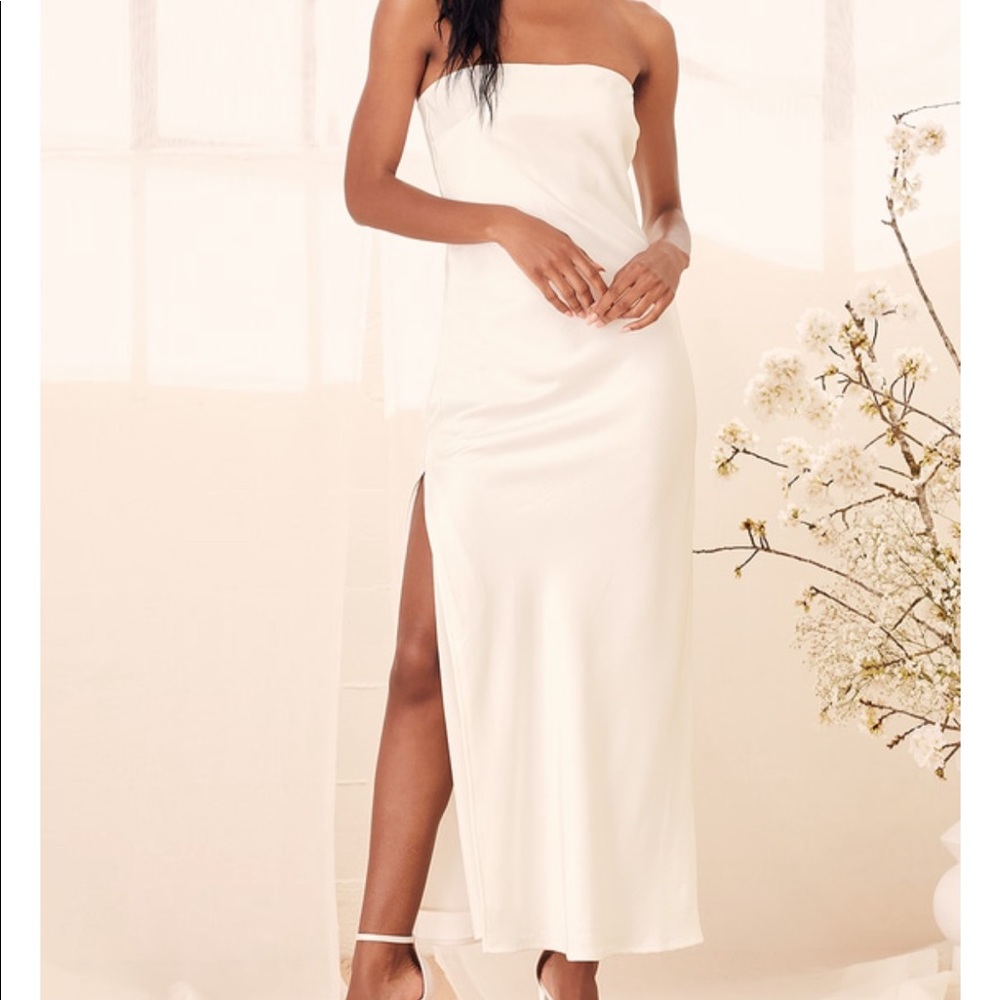 STRAPLESS DRESS - Picture 3 of 9